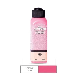 ARTDECO 070R-3604 AKRİLİK BOYA 140ML PEMBE