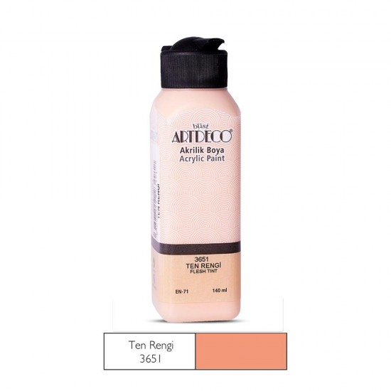 ARTDECO 070R-3651 AKRİLİK BOYA 140ML TEN RENGİ