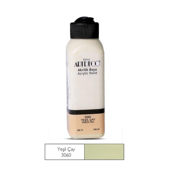 ARTDECO 070R-3060 AKRİLİK BOYA 140ML YEŞİL ÇAY