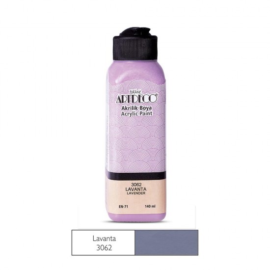 ARTDECO 070R-3062 AKRİLİK BOYA 140ML LAVANTA