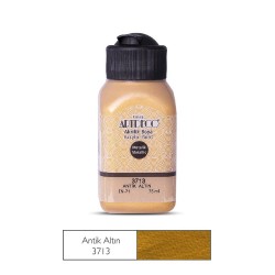ARTDECO 071I-3713 METALİK AKRİLİK BOYA 75ML ANTİK ALTIN