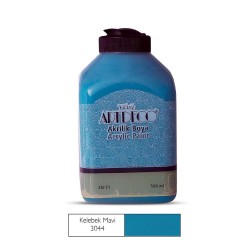 ARTDECO 070L-3044 AKRİLİK BOYA 500ML KELEBEK MAVİ