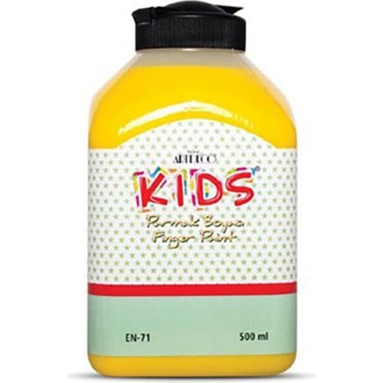 ARTDECO 118L-150 KİDS PARMAK BOYA 500ML SARI