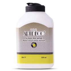 ARTDECO 073-L-002 SU BAZLI MAT VERNİK 500ML
