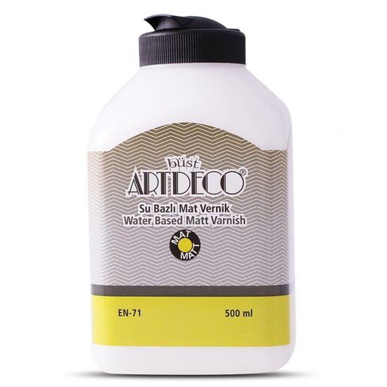 ARTDECO 073-L-002 SU BAZLI MAT VERNİK 500ML