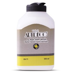 ARTDECO 073 L 03 SU BAZLI SATEN VERNİK 500ML