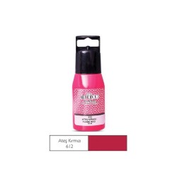 ARTDECO 042C-612 BOYUTLU BOYA 60ML ATEŞ KIRMIZI