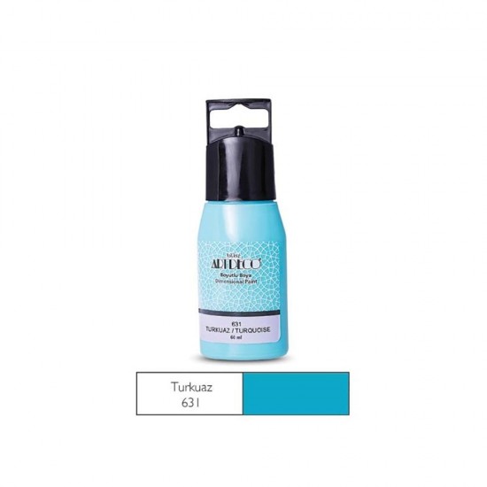 ARTDECO 042C-631 BOYUTLU BOYA 60ML TURKUAZ