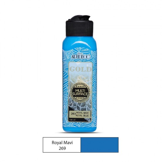 ARTDECO G70R-269 AKRİLİK GOLD BOYA 140ML ROYALMAVİ