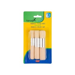 FANART 7980-S1 ACADEMY STENCİL FIRÇA 3LÜ SET