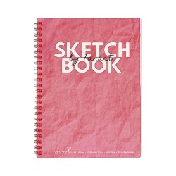 FANART 8682 ACADEMY SKETCH BOOK SPR.80GR A5 50YP BORDO