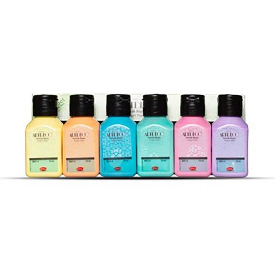 ARTDECO 118I-AS2 PARMAK BOYA 6X75ML SET PASTEL RENKLER