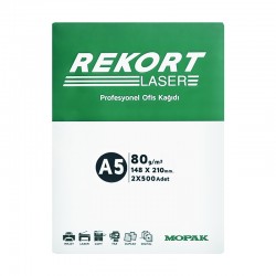 MOPAK FOTOKOPİ KAĞIDI 80GR A5 REKORT 2Lİ PK.
