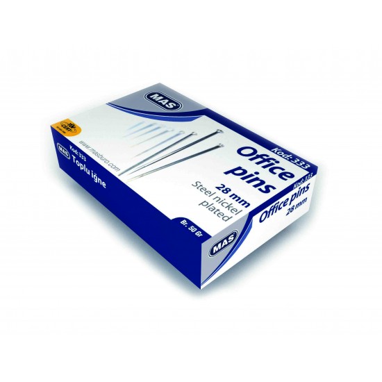 MAS 333 TOPLU İĞNE 28MM 50GR