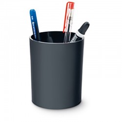 MAS 0495 KRİSTAL KALEMLİK SİLİNDİRİK SİYAH