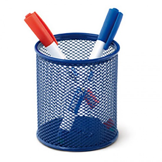 MAS 0500 MASA KALEMLİK PERFORE SİLİNDİR LACİVERT