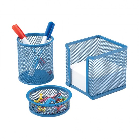 MAS 0505 MASA SETİ PERFORE 3LÜ TK BEBE MAVİ