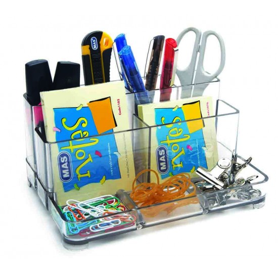 MAS 0810 DESK ORGANİZER ŞEFFAF