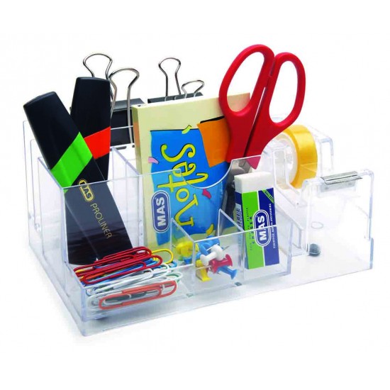 MAS 0815 DESK ORGANİZER BANT KESİCİLİ ŞEFFAF