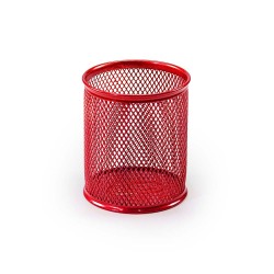 MAS 0500 MASA KALEMLİK PERFORE SİLİNDİR KIRMIZI