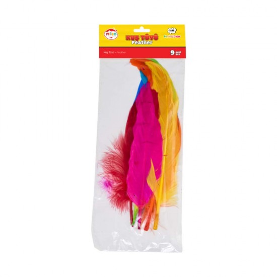 MİLEO 1848 KUŞ TÜYÜ RENKLİ