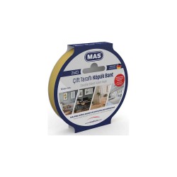 MAS 2643 ÇİFT TARAFLI KÖPÜK BANT 19MMX5M