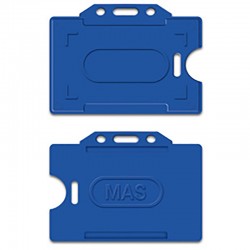 MAS 3520 PLASTİK KART POŞETİ YATAY 54X86 LACİVERT