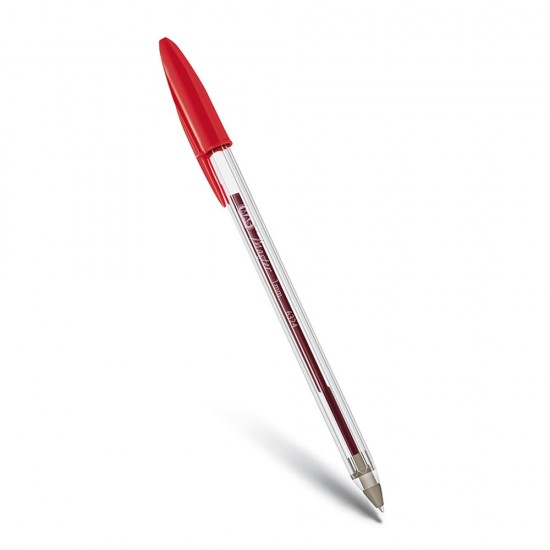 MAS 6324 TÜKENMEZ KALEM PLASTİK UÇ 1.00MM KIRMIZI