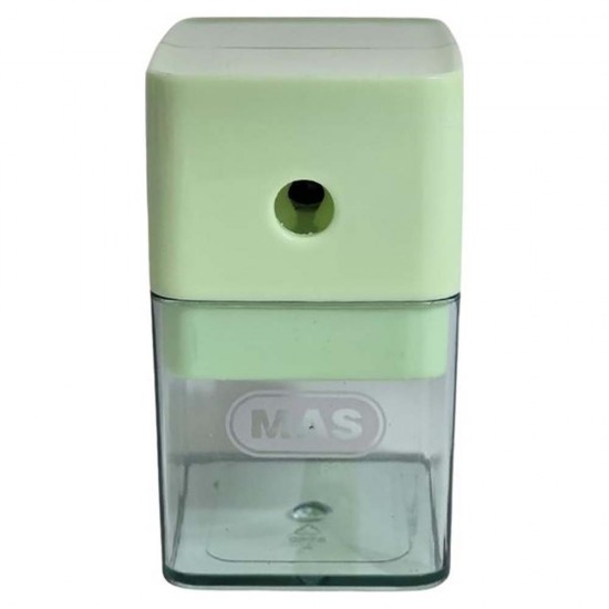 MAS 6734 KALEMTRAŞ KOLLU MASA TİPİ PLASTİK KÜÇÜK YEŞİL