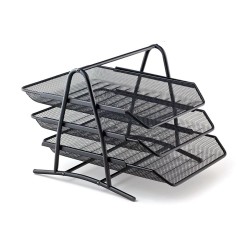 MAS 9304 BİON PERFORE EVRAK RAFI 3LÜ SİYAH