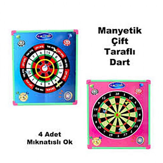 İNTER ÇİFT TARAFLI MANYETİK DART