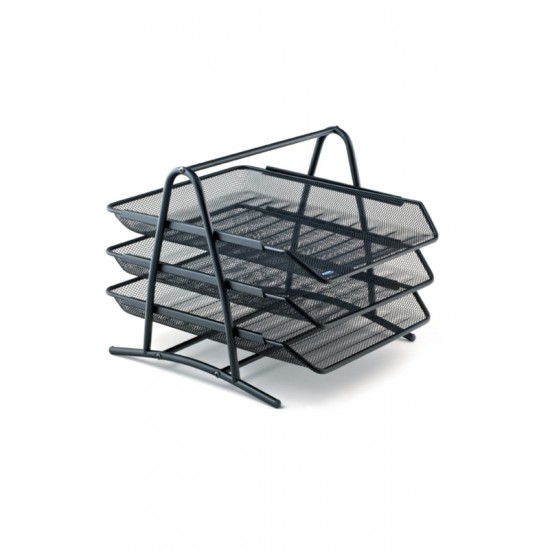 MİMAKS MRF-3 EVRAK RAFI SİYAH 3LÜ SET