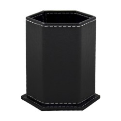 MİMAKS DK-127 MASAÜSTÜ SUNİ DERİ KALEMLİK