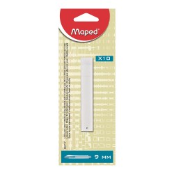 MAPED 640717 MAKET BIÇAĞI YEDEĞİ 9MM 10LU
