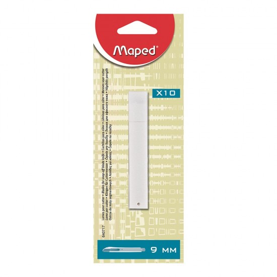 MAPED 640717 MAKET BIÇAĞI YEDEĞİ 9MM 10LU