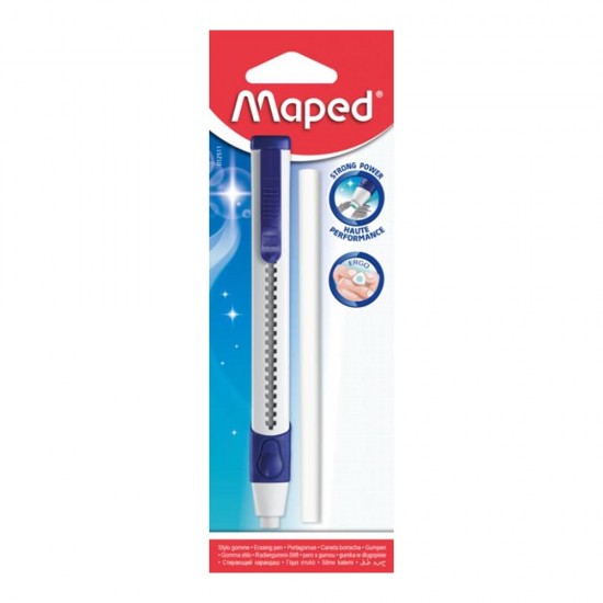 MAPED 012511 GOM KALEM SİLGİ+YEDEKLİ BLS