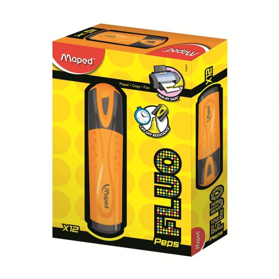 MAPED 742535 FLUO PEPS MONO FOSFORLU KALEM TURUNC