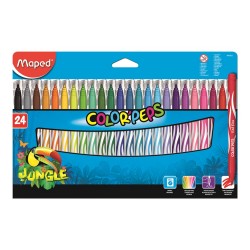 MAPED 845422 JUNGLE KEÇELİ KALEM 24LÜ
