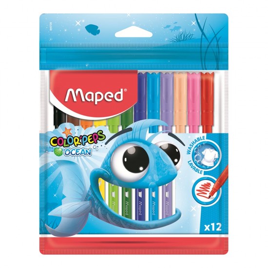 MAPED 845720 OCEAN KEÇELİ KALEM 12Lİ
