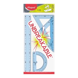 MAPED 981701 STUDY KIRILMAZ ÇİZİM SETİ 4LÜ 30CM