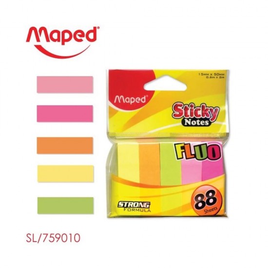 MAPED 759010AA STİCKY 15X50MM FOSFORLU-88 ETİKET
