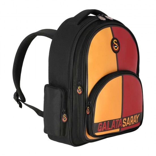 ME 25552 GALATASARAY PARÇALI  SUNİ DERİ OKUL ÇANTASI