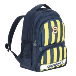 ME 25739 FENERBAHÇE NAKIŞ DETAYLI ÇUBUKLU OKUL ÇANTASI