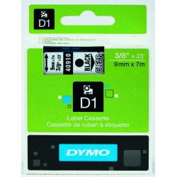 DYMO 40910 D1 YEDEK ŞERİT ŞEFFAF-SİYAH