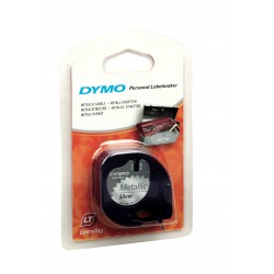 DYMO S0721730 LETRATAG ŞERİT METALİK SILVER