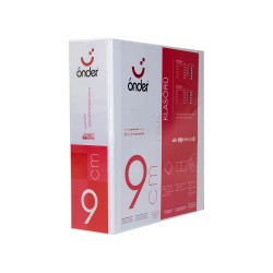 ÖNDER 2019-1 A4 FİRMA KLASÖRÜ 9CM 4 HALKA MAVİ