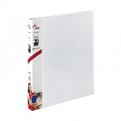 ÖNDER 1104-4 A4 PLASTİK 4 HALKALI DOSYA GRİ