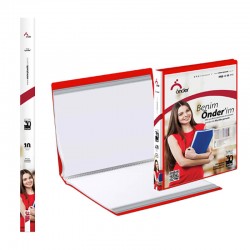 ÖNDER 1210-1 A4 ÖN CEPLİ SUNUM DOSYASI 10LU MAVİ