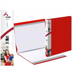 ÖNDER 1280-1 A4 ÖN CEPLİ SUNUM DOSYASI 80Lİ MAVİ