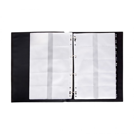ÖNDER 5052-3 KARTVİZİT ALBÜMÜ MEK. 240LI SİYAH